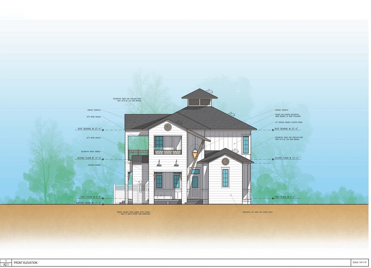 Captiva Main Exterior in new home community SweetBay