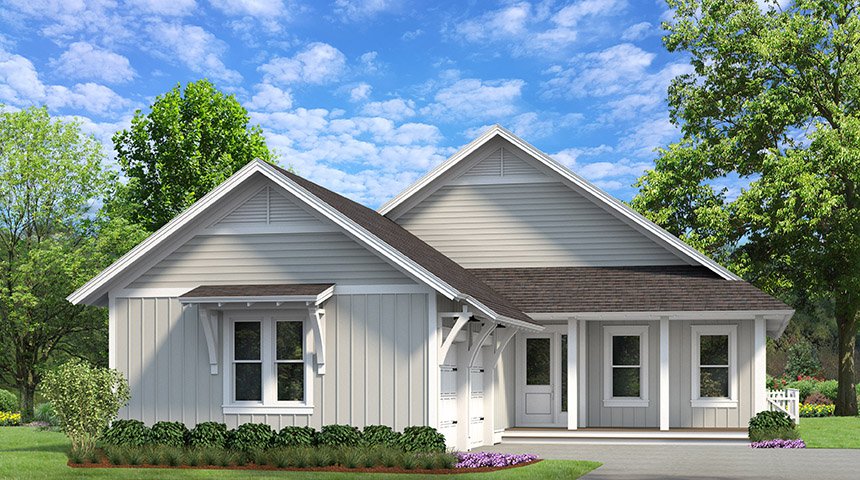 Captiva Main Exterior in new home community SweetBay