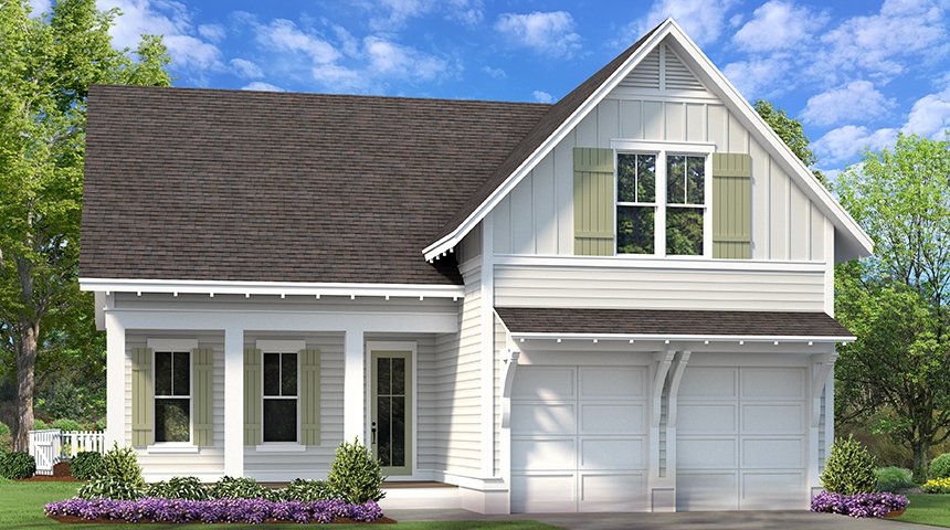Captiva Main Exterior in new home community SweetBay