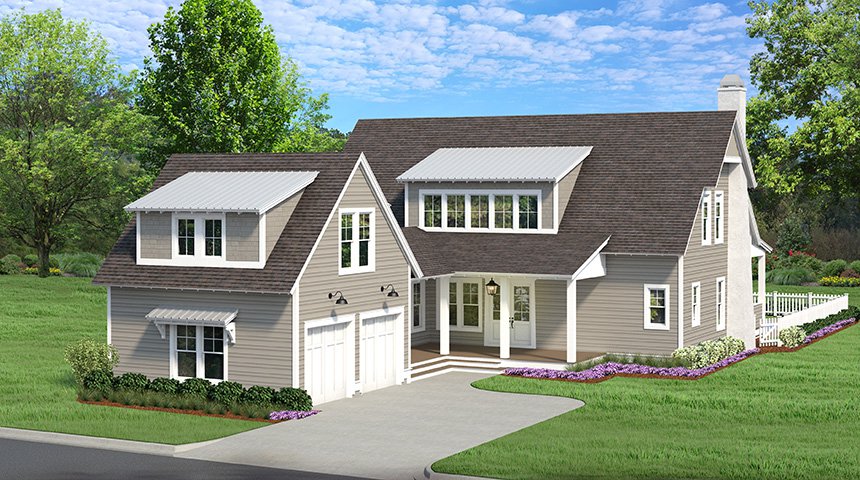 Captiva Main Exterior in new home community SweetBay