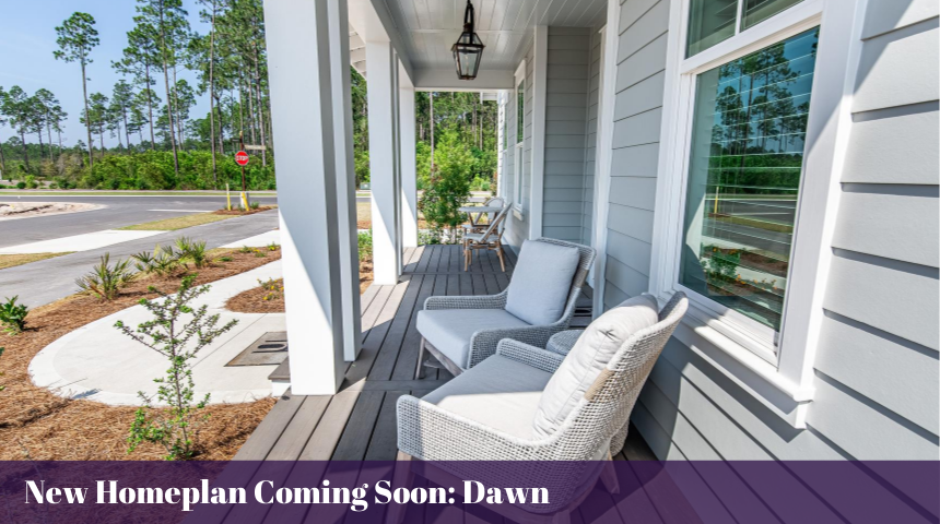 Captiva Main Exterior in new home community SweetBay