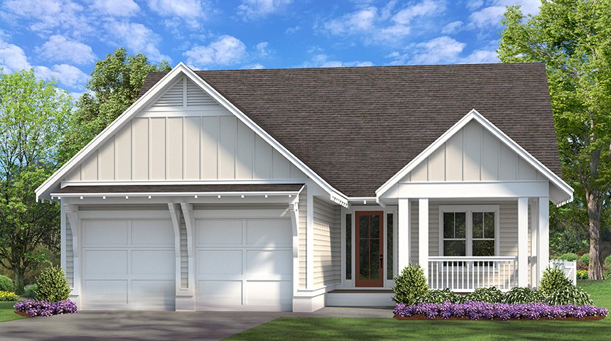 Captiva Main Exterior in new home community SweetBay