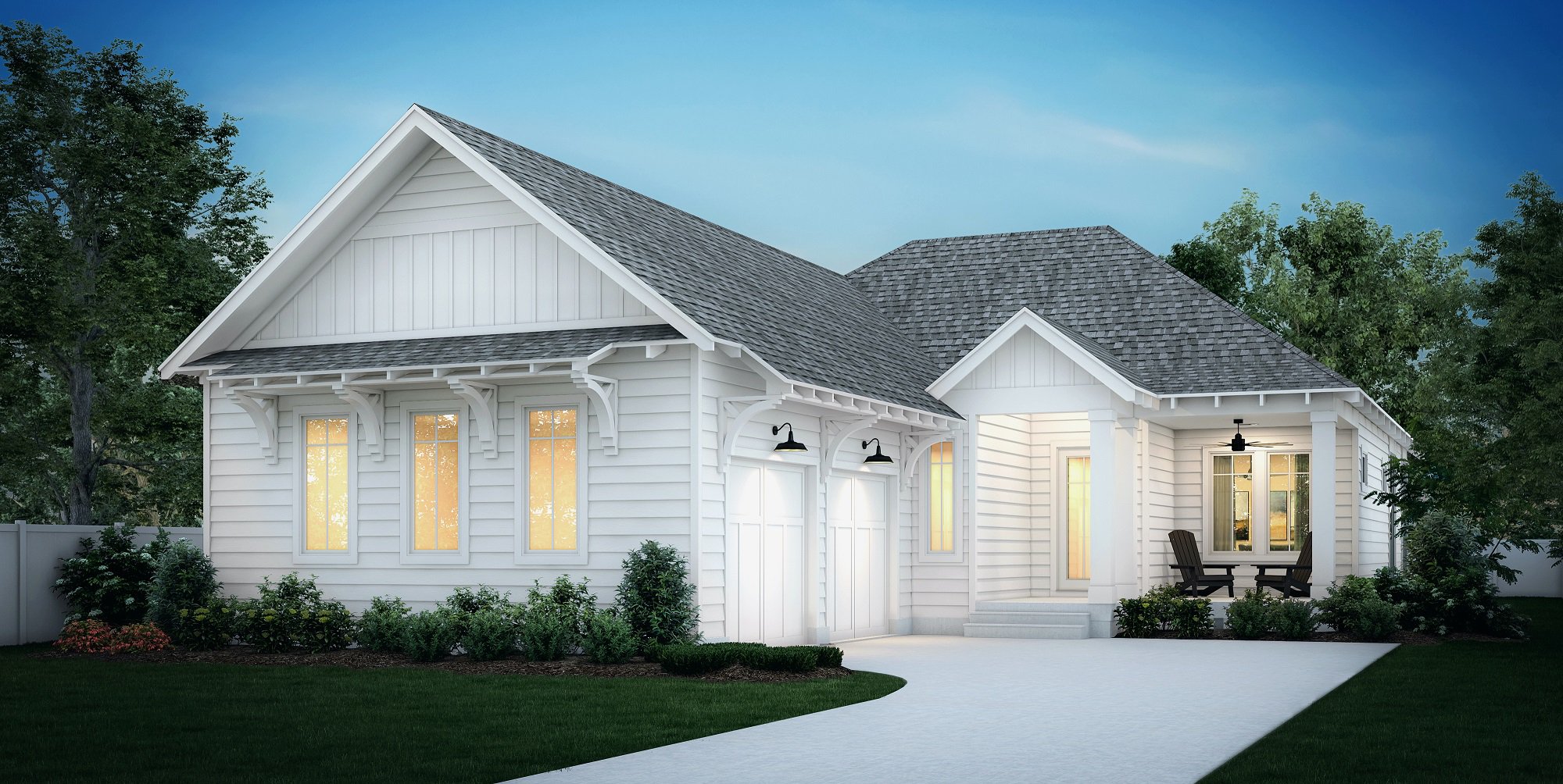 Captiva Main Exterior in new home community SweetBay
