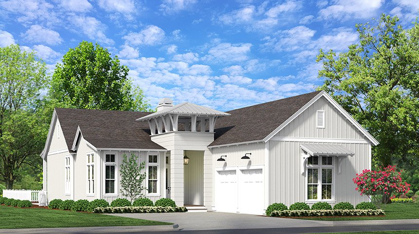 Captiva Main Exterior in new home community SweetBay