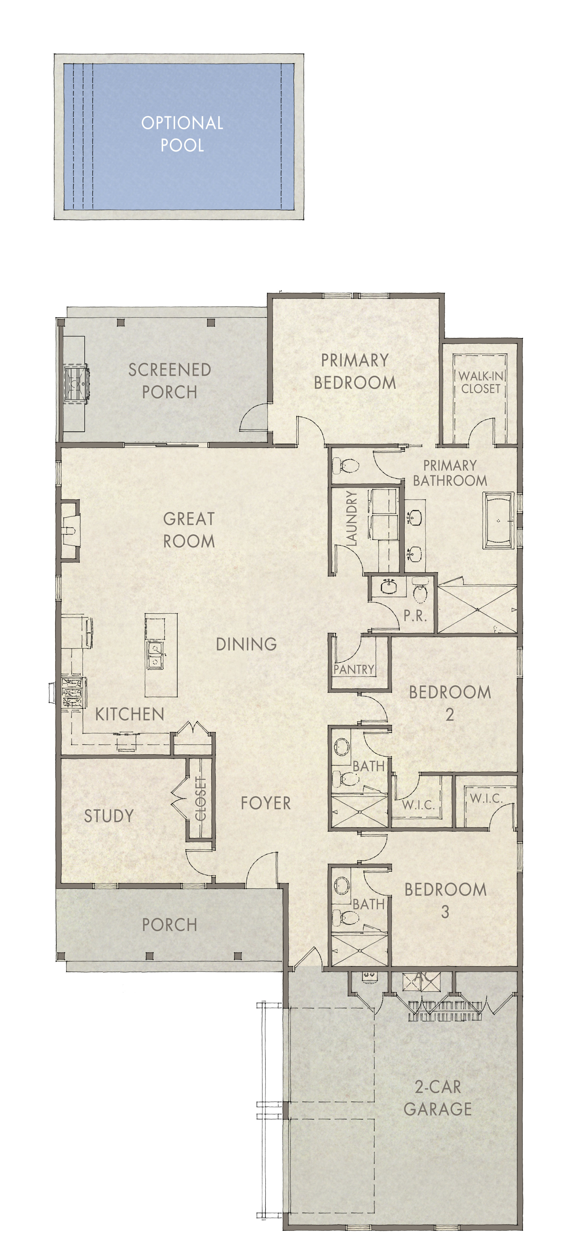 Morningside - 3BR Floorplan