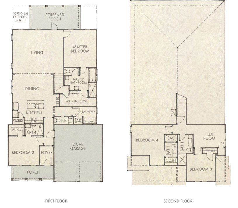 Coral Bean Floorplan