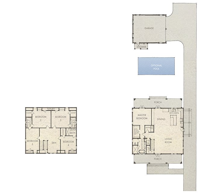 Rose Cottage  Floorplan