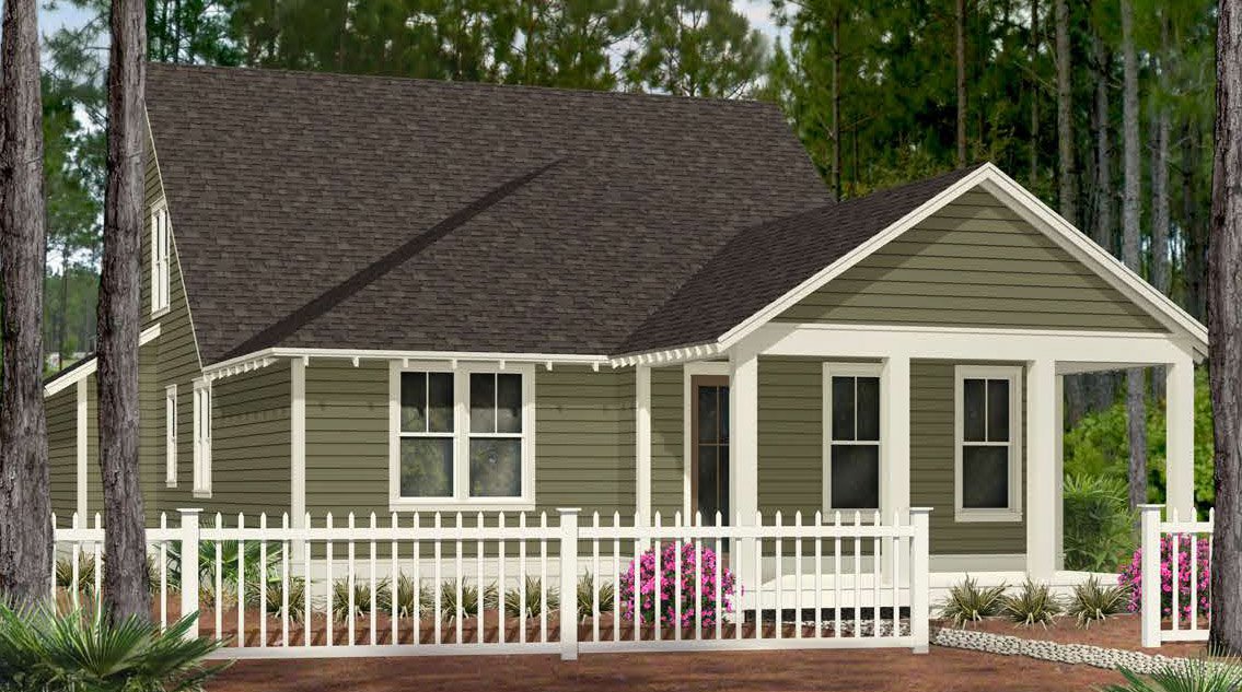 Captiva Main Exterior in new home community SweetBay